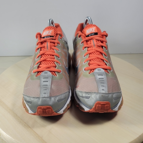 Nike Grey Orange Air Max 2009 Running Sneakers 354750-002 Women's Size 8.5 - Picture 2 of 14